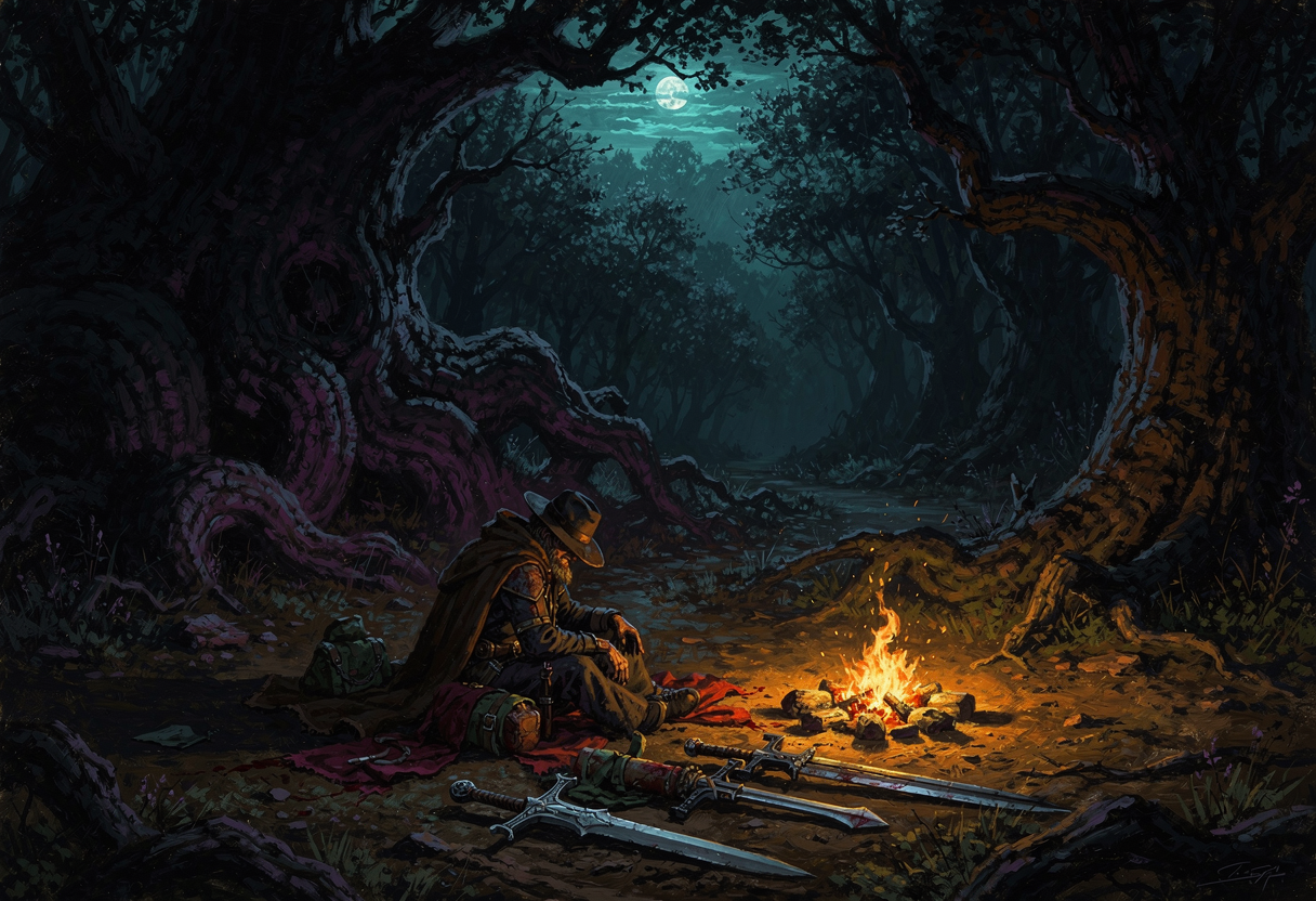 Campfire Scene